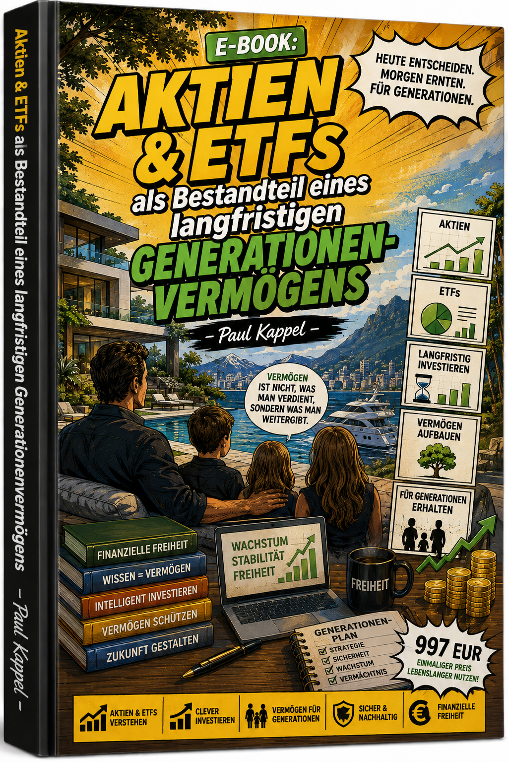 Series 7: E-Book: Aktien & ETFs als Bestandteil eines langfristigen Generationenvermögens - Paul Kappel