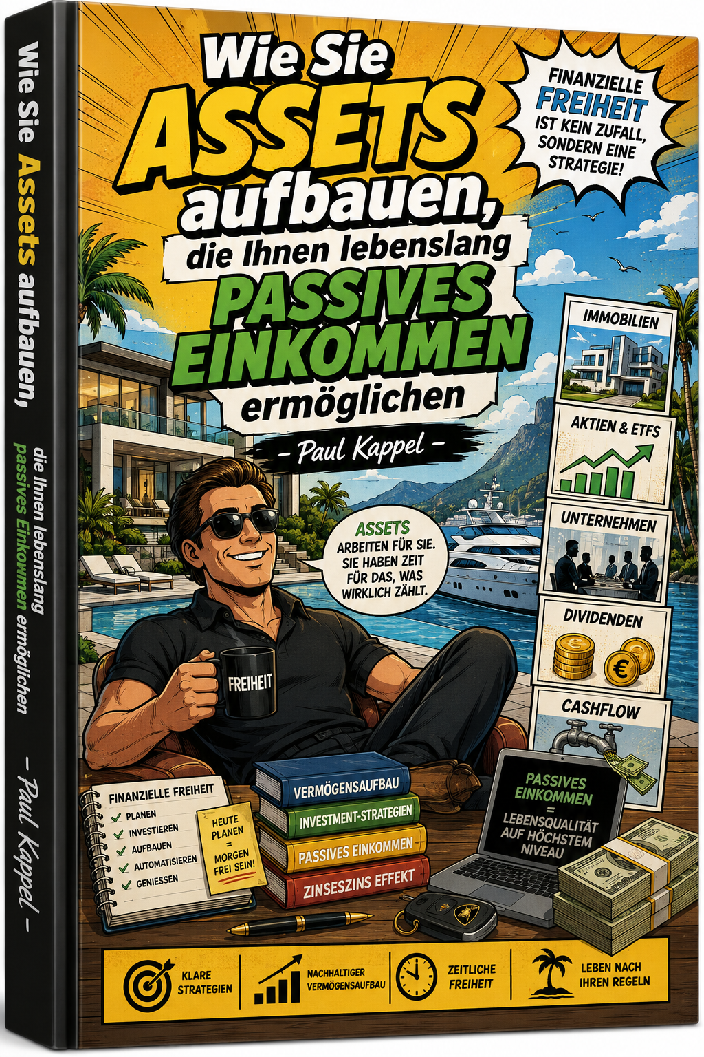 E-Book: Wie Sie Assets aufbauen, die Ihnen lebenslang passives Einkommen ermöglichen - Paul Kappel