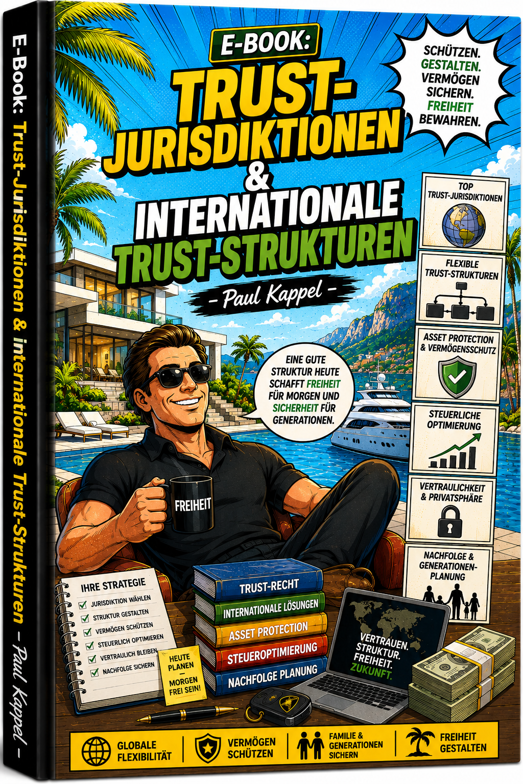 Series 12: E-Book: Trust-Jurisdiktionen & internationale Trust-Strukturen - Paul Kappel
