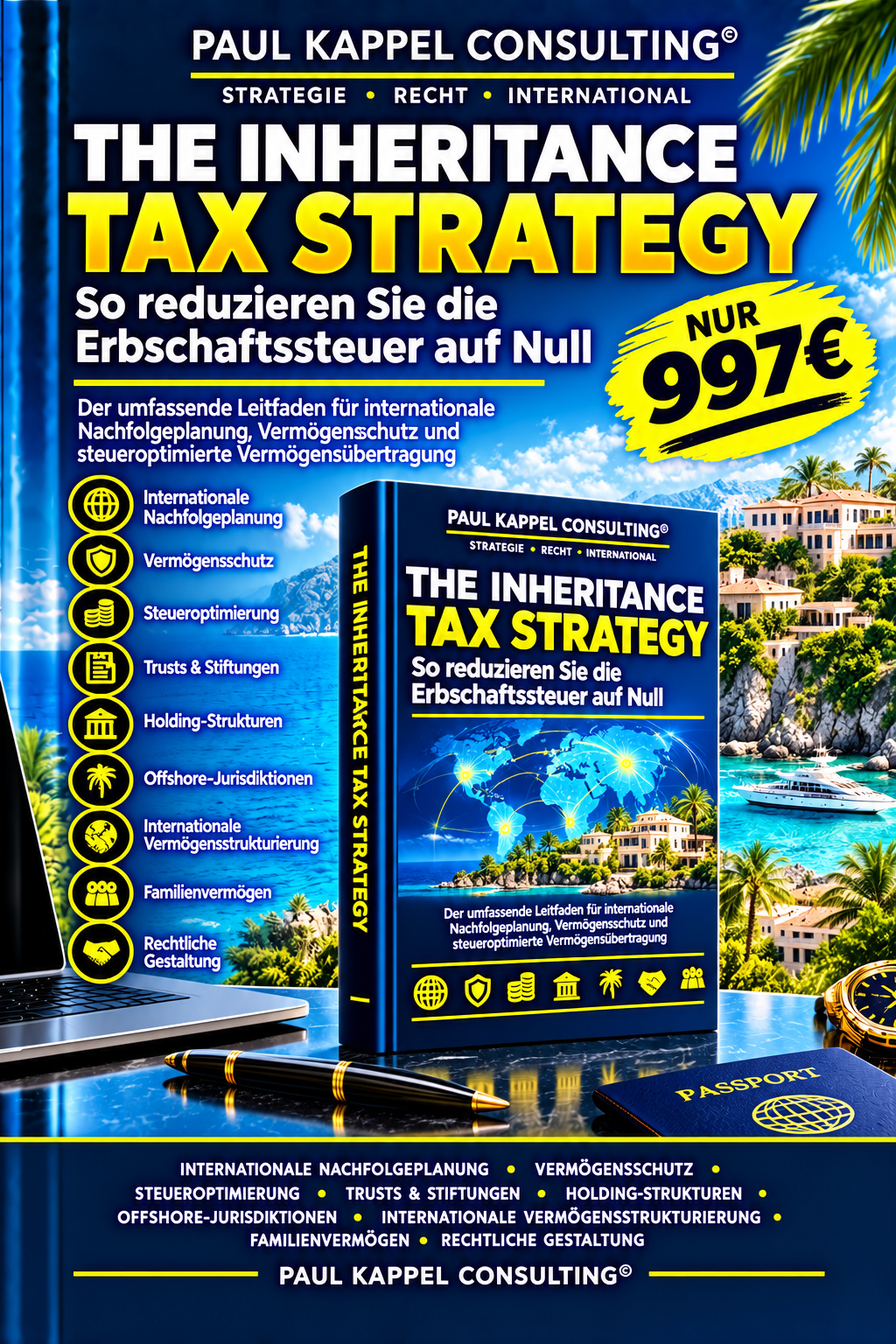 THE INHERITANCE TAX STRATEGY - So reduzieren Sie die Erbschaftssteuer auf Null